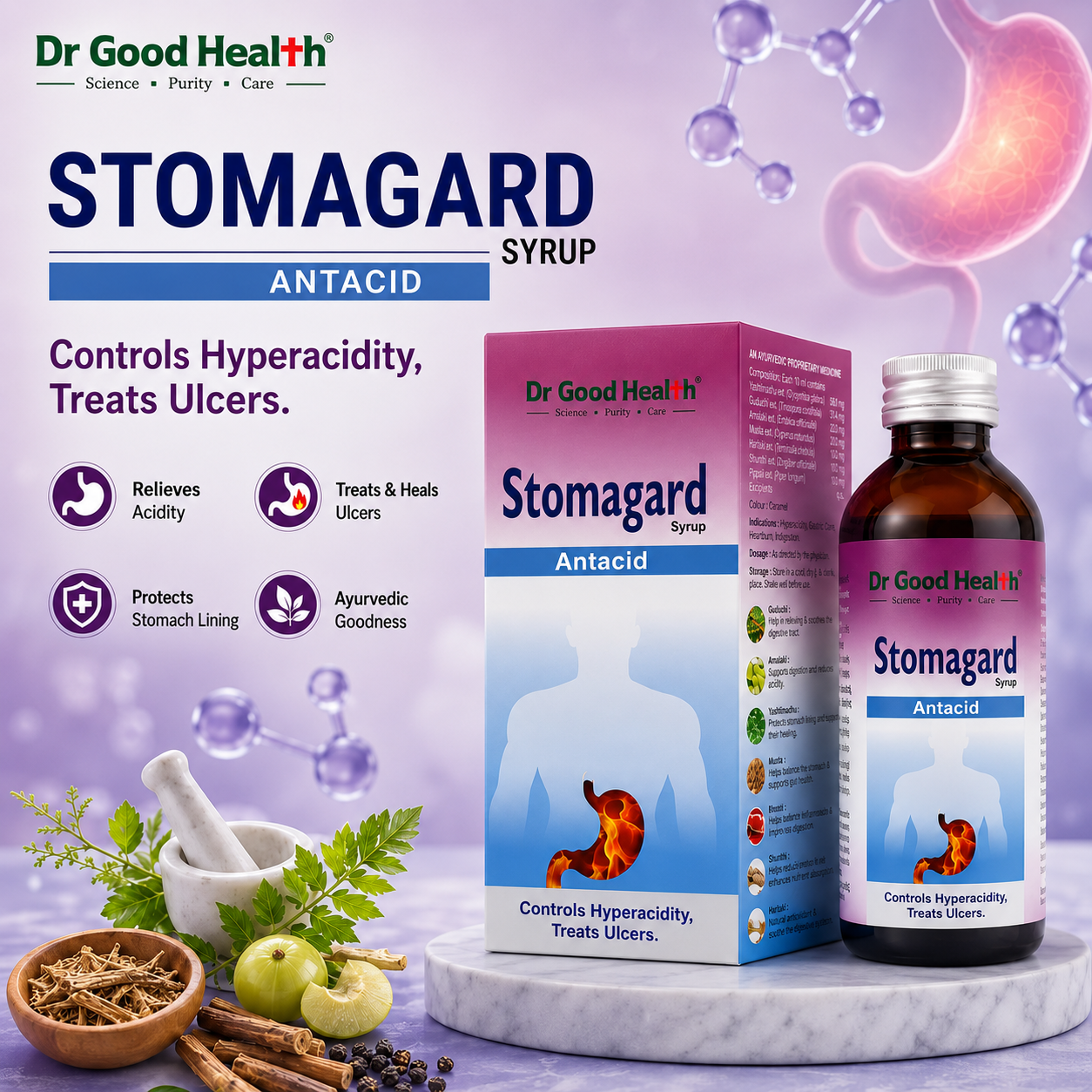 Stomagard Syrup & Capsule